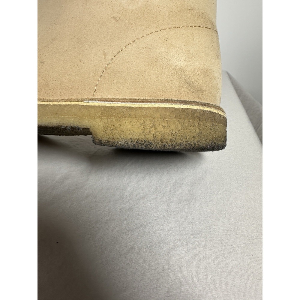 Clarks‎ Originals Mens Desert Boot Sand Suede Chukka Crepe Sole Tan Size 9 - Picture 12 of 12
